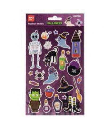 STICKER HALLOWEEN SCHELETRO APLI 20769
