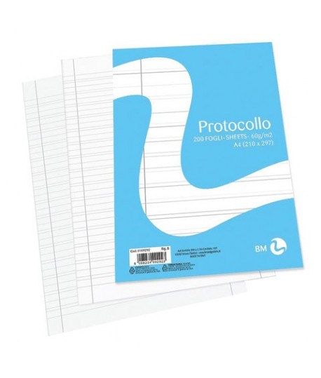 CARTA PROTOCOLLO 60G B 200FF