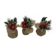 BOUQUET NATALE SEGNAPOSTO D13X17 85771