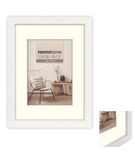 CORNICE MALMO 9*13/13*18 V4557W BIANCA