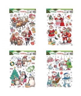 VETROFANIA NATALE LEBEZ 82421 COLORATE