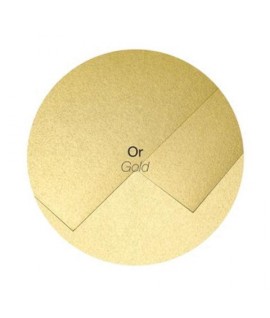 BIGLIETTO DOPP POLLEN 160X160 ORO 25P