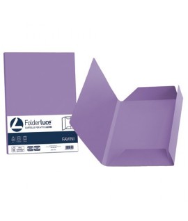 CARTELLA 3 LEMBI FAVINI VIOLETTO 49 25PZ