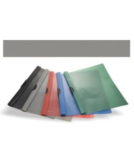CARTELLINA C/CLIP 30FF A4 GRIGIO 6PZ