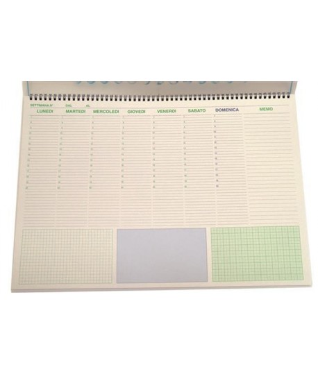 SOTTOMANO PLANNING SETT.SPIR. 49*34 092G