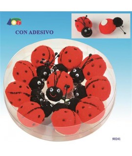 COCCINELLA ADESIVA G90241 10PZ