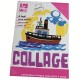 CARTA COLLAGE ADESIVA CWR CM24X34 BL.6FF