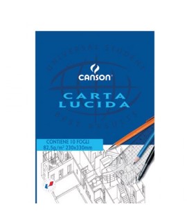BLOCCO LUCIDO CANSON 05826 80G A4+ 10 FF