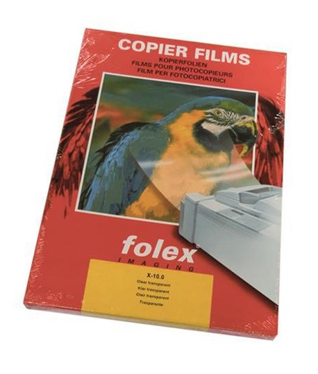 FILM FOLEX TRASPARENTE X-10.0 A4 100 FF