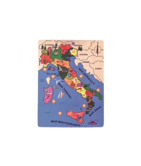 MAZZOLENI 20532 PUZZLE LEGNO ITALIA