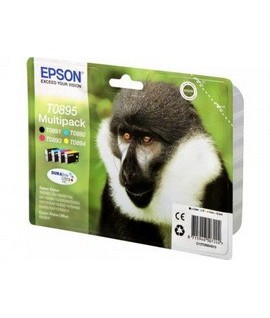 MULTIPACK EPSON T089540 SX100 NERO+TRIC.