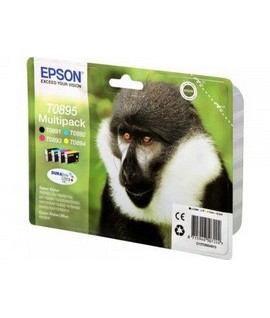 MULTIPACK EPSON T089540 S20 NERO+TRICOL