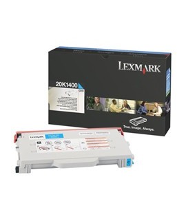 TONER LEXMARK 20K1400 C510 CIANO 6600C