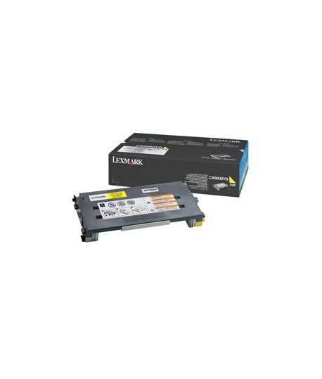 TONER LEXMARK C500H2Y GIALLO 3K