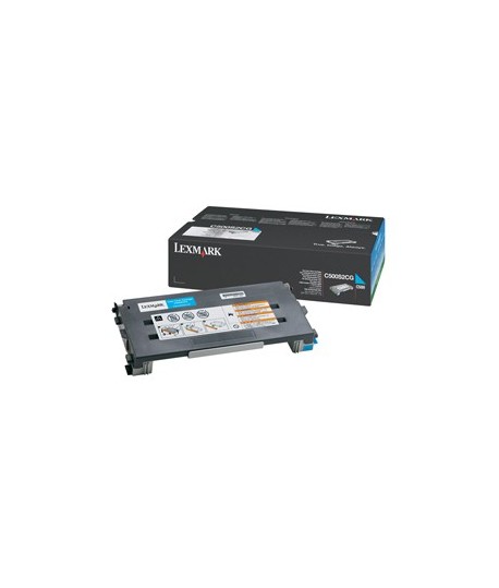 TONER LEXMARK C500S2C CIANO 1,5K