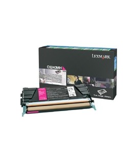 TONER LEXMARK C5240MH MAGENTA C524