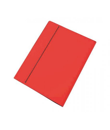 CARTELLA PRESPAN ELASTICO 35X50 ROSSO