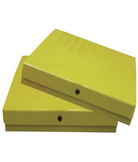 CARTELLA PROGETTI CARTOLAIO 8CM GIALLO