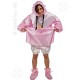 COSTUME ADULTO U BEBE' ROSA CT80709