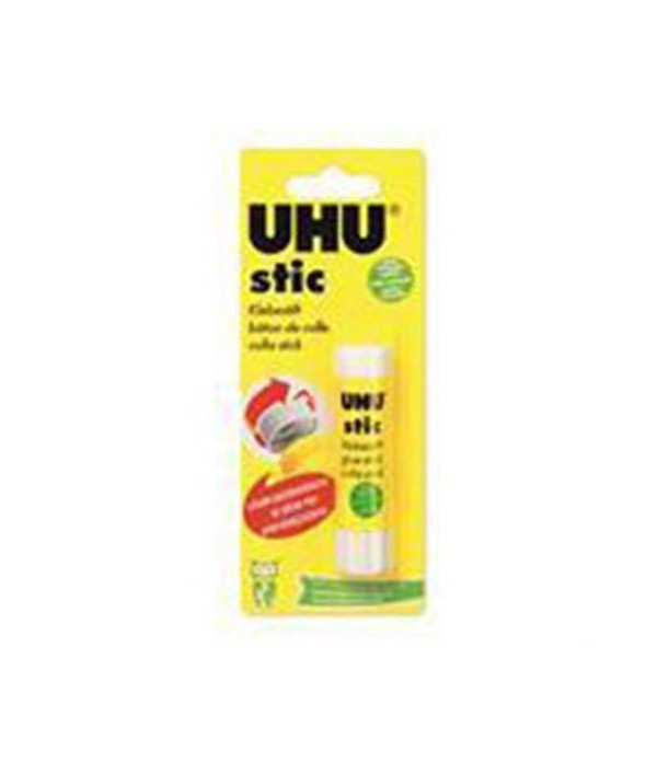 UHU Stic Neon - 4 Bastoncini Di Colla Senza Solventi, 8,2g L'uno, Edizione Limitata Fluorescente