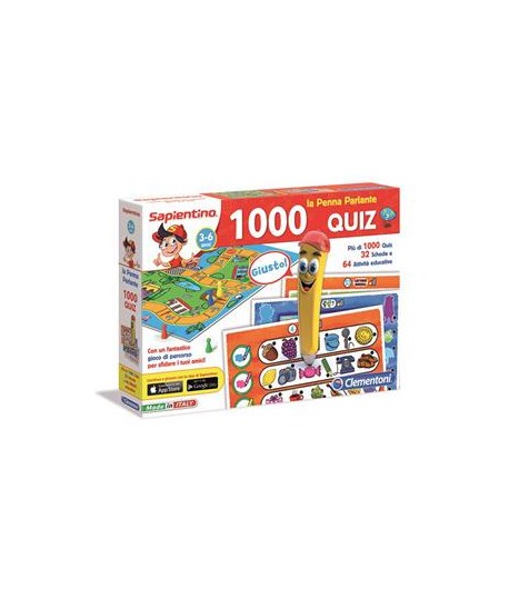 CLEMENTONI 16211 SAPIENTINO 1000 QUIZ