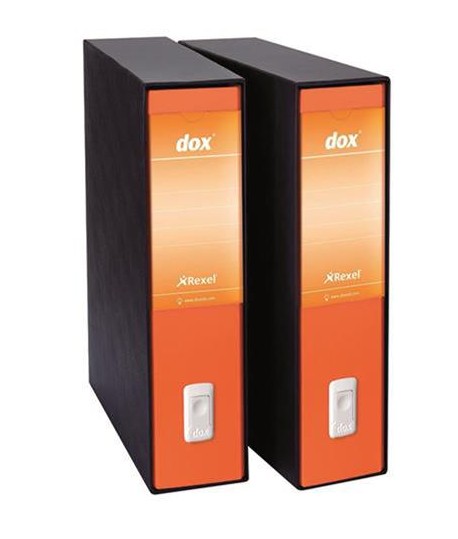 REGISTRATORE DOX 2 PROT.D8 ARANCIO