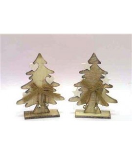 ALBERO 416063 LEGNO PIATTO H15 2 SONAGLI