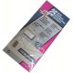 BUSTA BIANCA 11X23 DL ADES.+FINEST. 25PZ