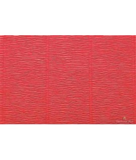 CARTA CRESPA 180G H50 ROSSO VIVO 580 5RT