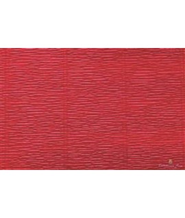 CARTA CRESPA 180G H50 ROSSO SCUR 586 5RT