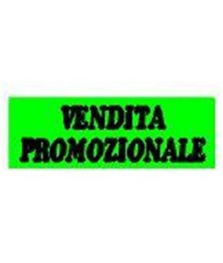 TARGA "VENDITA PROMOZIONALE" CV04 10PZ