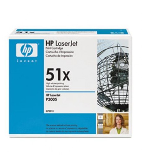 TONER LASER HP P3005 Q7551X 13K