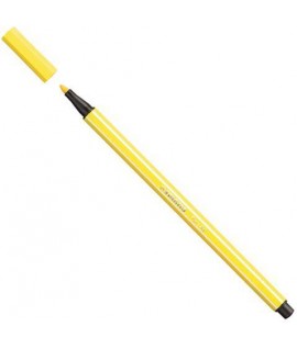 PENNARELLI STABILO PEN68 24 GIALLOLIMONE