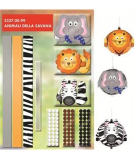 SET FUNNY BALL 6P ANIMALI SAVANA