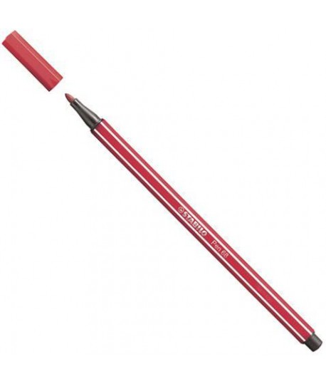 PENNARELLI STABILO PEN68 50 ROSSO SCURO