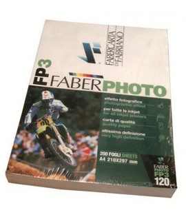 CARTA FABERPHOTO PATINATA 120G A4 200 FF