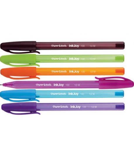 PENNA SFERA INKJOY 100CAP ASSORTITE 12PZ