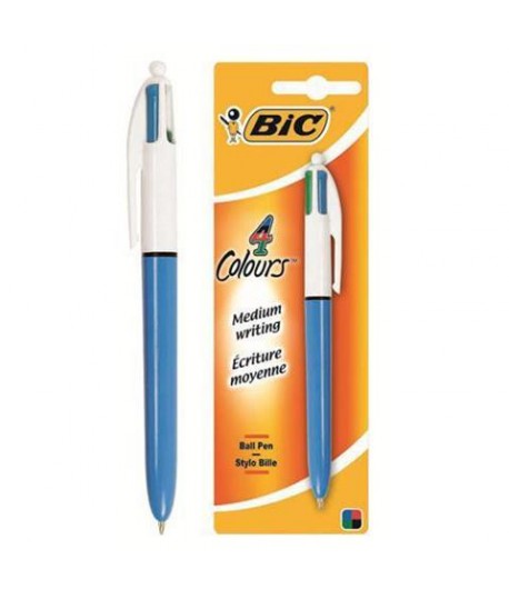 PENNA BIC SCATTO 4 COLORI ORIG. BL.1 PZ