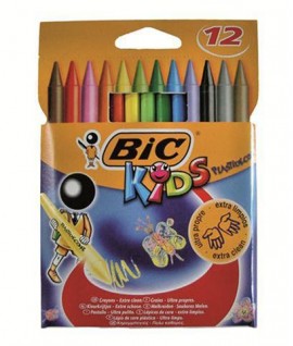 PASTELLI CERA BIC PLASTIDECOR 12C