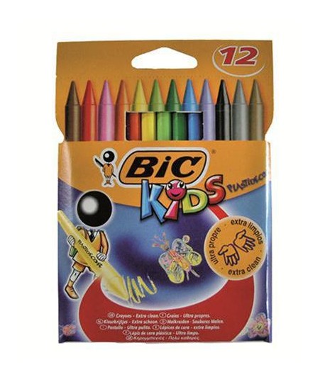 PASTELLI CERA BIC PLASTIDECOR 12C