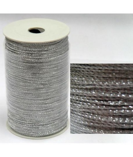 CORDONCINO BRM83 250MT (2 CAPI) ARGENTO
