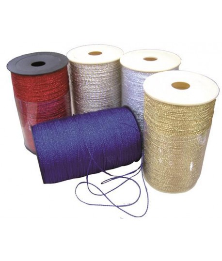 CORDONCINO BRM83 250MT (2 CAPI) ORO/ARG