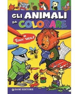 ANIMALI DA COLORARE 84381T