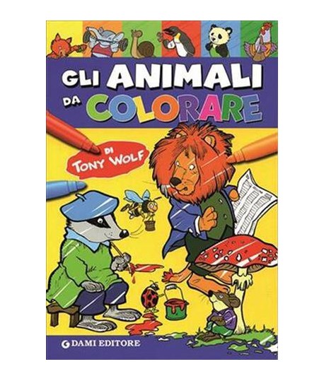 ANIMALI DA COLORARE 84381T