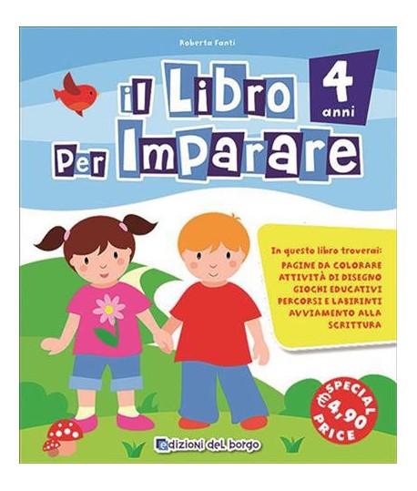 LIBRO PER IMPARARE 4 ANNI GIUNTI 61624B