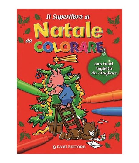 SUPERLIBRO DI NATALE COLORARE 90139D