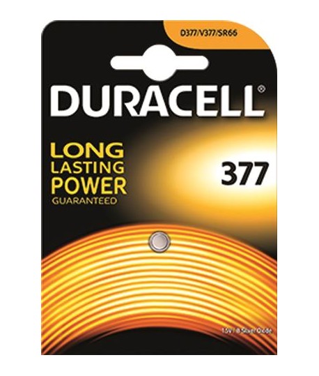 PILA DURACELL D377 1,5V SR66 SR626