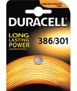 PILA DURACELL D386/301 1,5V LR43