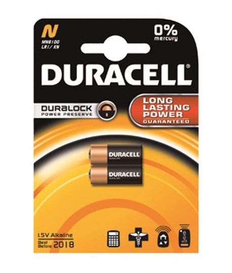 PILA DURACELL MN9100 LR1/N 1,5V 2PZ