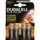 PILA DURACELL LR6/MN1500 1,5V AA 4PZ